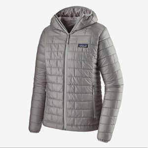 Patagonia Women's Nano Puff® Hoody - Feather Grey - Size Small
